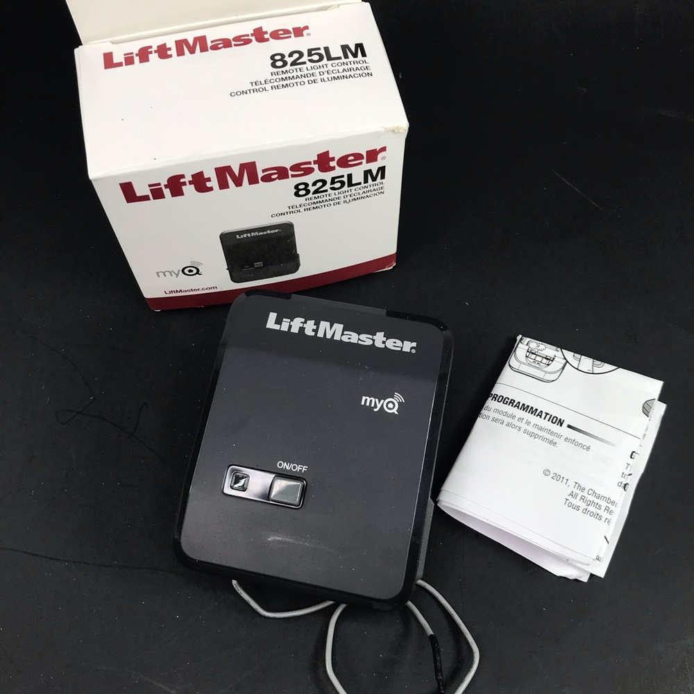 LiftMaster 825LM Remote Light Control New Garage Door My Q
